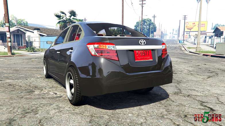 Toyota Vios (XP150) 2013 [replace] - rear view