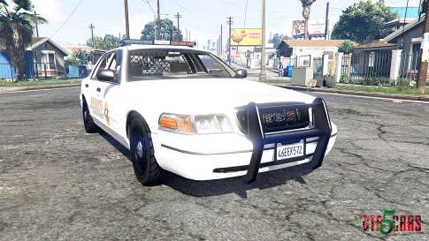 Ford Crown Victoria 1999 Sheriff v1.2 [replace] for GTA 5