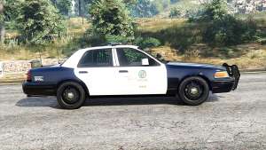 Ford Crown Victoria Police [replace] - side view
