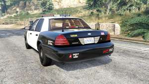 Ford Crown Victoria Police [replace] - rear view
