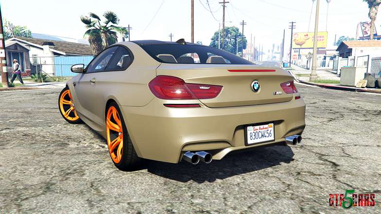 BMW M6 Coupe (F13) [replace] - rear view