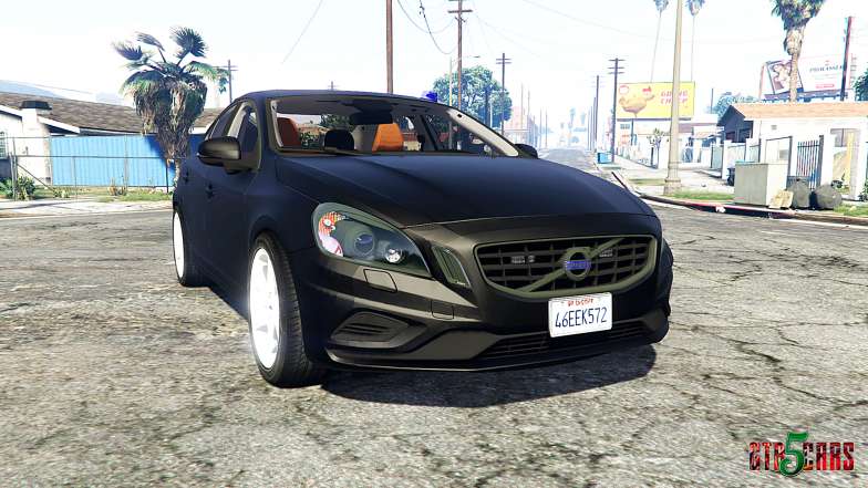 Volvo S60 unmarked police [replace] for GTA 5