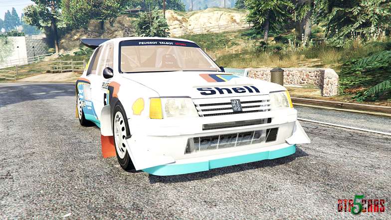 Peugeot 205 T16 [replace] for GTA 5