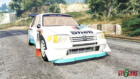 Peugeot 205 T16 [replace] for GTA 5