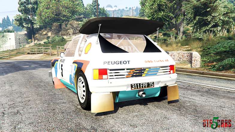 Peugeot 205 T16 [replace] - rear view