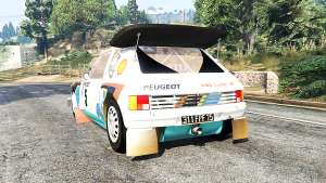 Peugeot 205 T16 [replace] - rear view