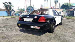 Ford Crown Victoria Los Santos Police [replace] - rear view