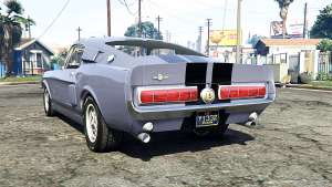 Ford Mustang GT500 1967 [replace] - rear view
