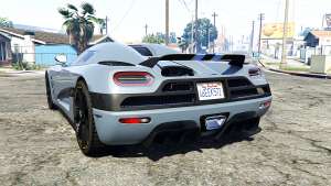 Koenigsegg Agera N 2011 [replace] - rear view