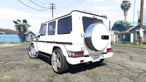 Mercedes-Benz G 65 AMG (W463) v1.1 [replace] - rear view
