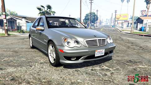 Mercedes-Benz C32 AMG (W203) 2004 [replace] for GTA 5