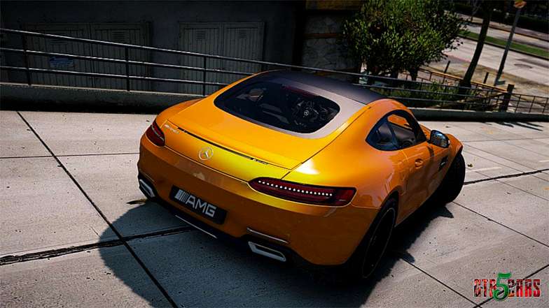 Mercedes-Benz AMG GT S 2016 - rear view