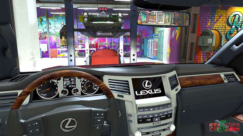 Lexus LX570 2014 - interior