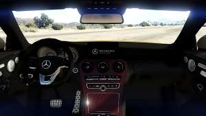 Mercedes C63S AMG Coupe - interior