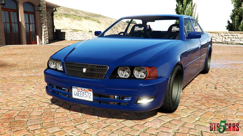 Toyota Chaser (JZX100) cambered v1.1 [add-on] for GTA 5
