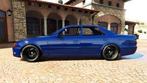 Toyota Chaser (JZX100) cambered v1.1 [add-on] - side view