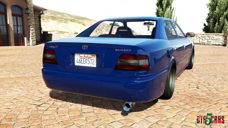 Toyota Chaser (JZX100) cambered v1.1 [add-on] - rear view