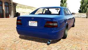 Toyota Chaser (JZX100) cambered v1.1 [add-on] - rear view