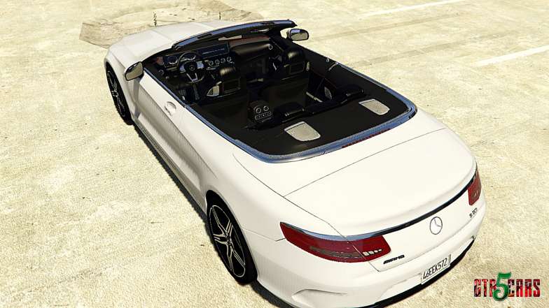 Mercedes-Benz S63 AMG Cabriolet - rear view