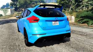 Ford Focus RS (DYB) 2017 [replace] - rear view