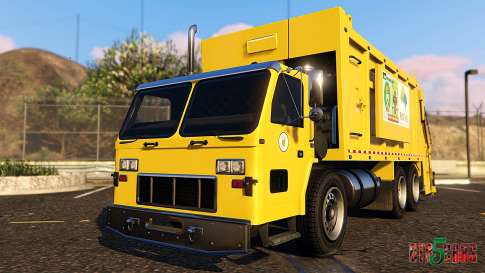 Portugal, Madeira Garbage Truck CMF Skin for GTA 5