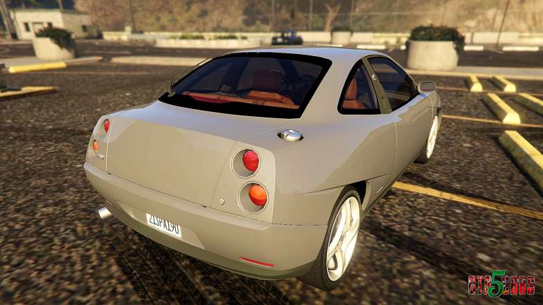 Fiat Coupe - rear view